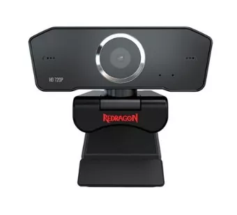 [App] Webcam Redragon Streaming Fobos, Hd 720p, 2 Microfones, Redução De Ruídos - Gw600-1